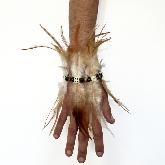 Double-Feathered Gambler Cuff