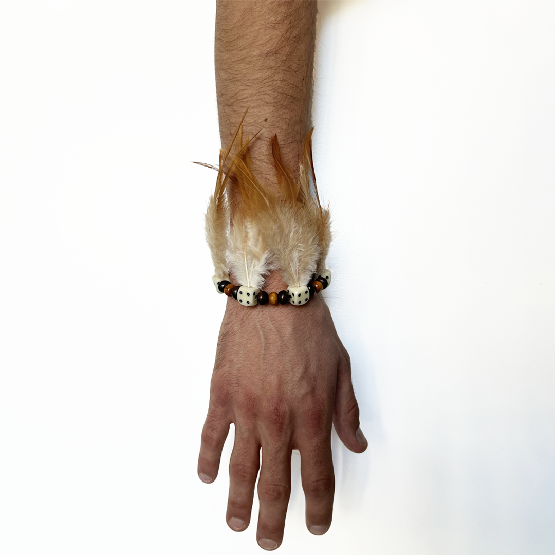 Feathered Gambler Cuff