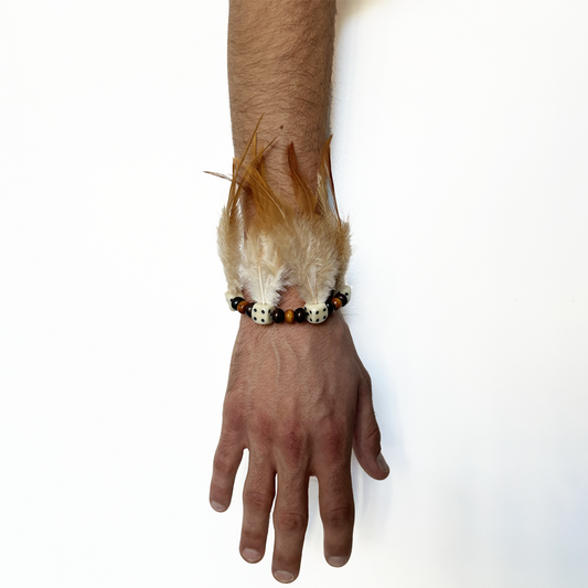 Feathered Gambler Cuff
